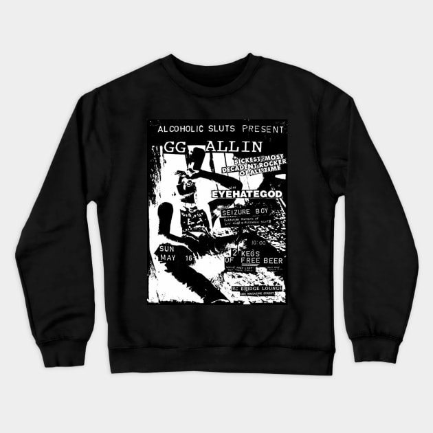 GG ALLIN Crewneck Sweatshirt by METERKUBIK BEKASI